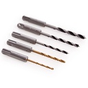 Set de brocas de madera (4, 5, 6 mm) Y metal (3, 4 mm) ENCASTRE SDS-PLUS_3