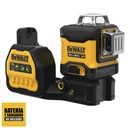 Nivel Láser de 3 Líneas x 360° 12V / 20V Max Luz Verde 30 Mts Baretool Dewalt DCLE34030GB_2