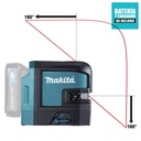 Nivel Laser Rojo Líneas Cruzadas 12V CXT 20 Metros Baretool (Sin Baterías / Sin Cargador) Makita SK105DZ_5