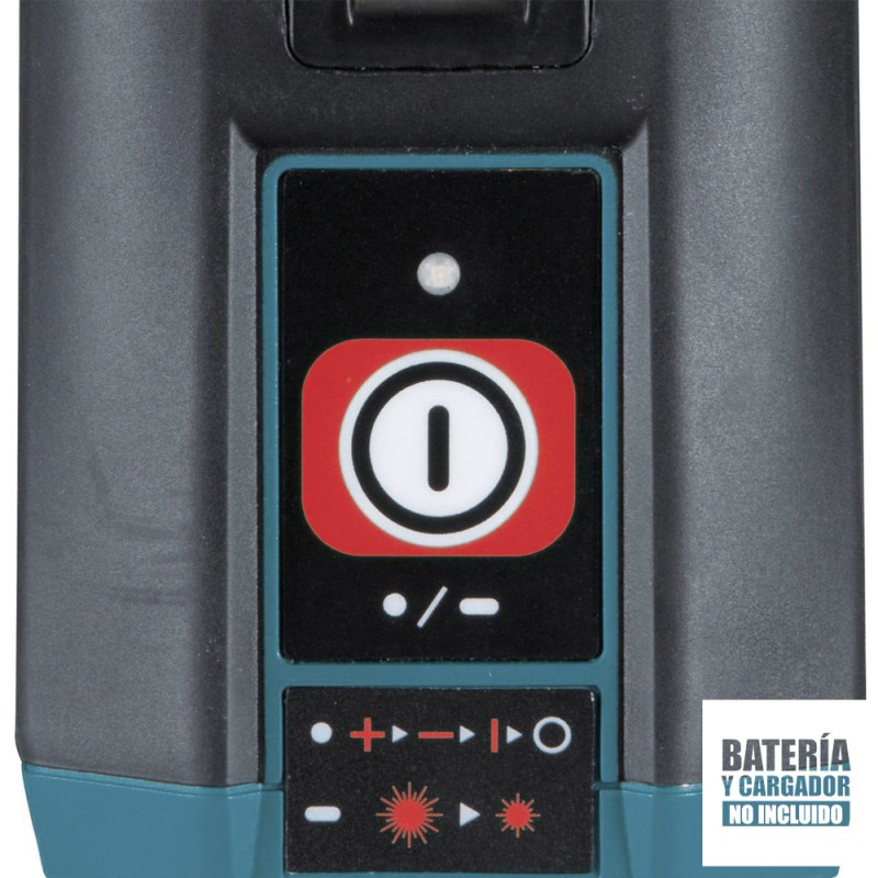 Nivel Laser Rojo Líneas Cruzadas 12V CXT 20 Metros Baretool (Sin Baterías / Sin Cargador) Makita SK105DZ_6