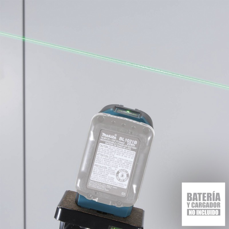 Nivel Laser Verde Combinado 12V CXT 30 Metros Baretool (Sin Baterías / Sin Cargador) Makita SK106GDZ_11