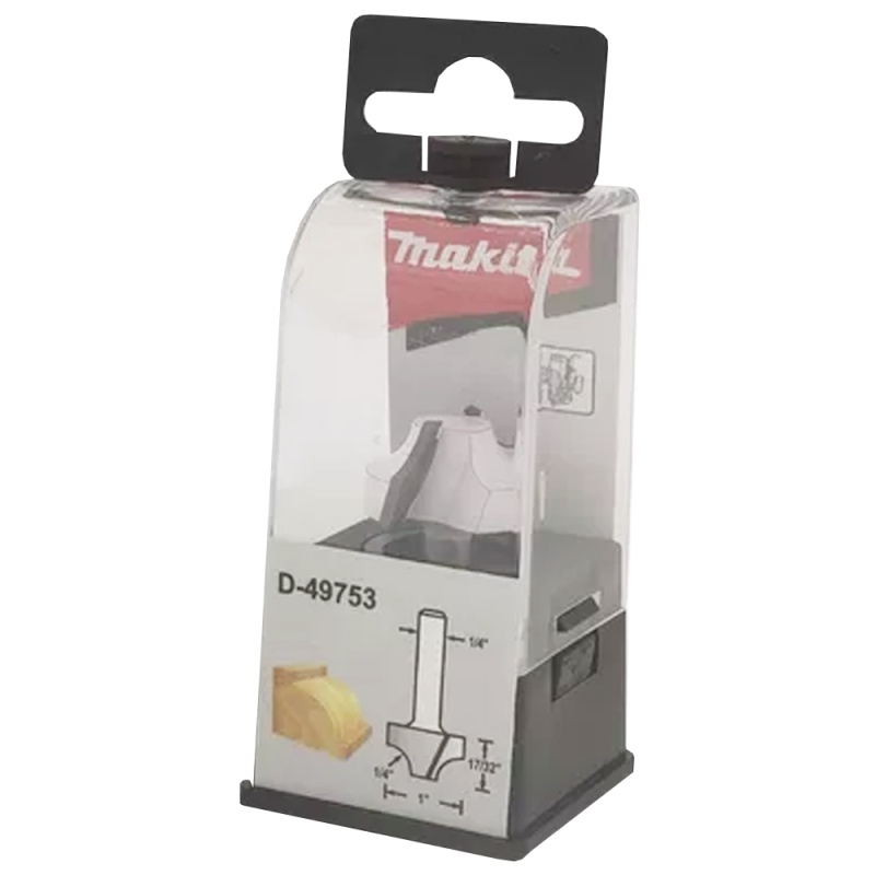 Fresa para Moldura en C 1/4" x 1" Makita D-49753_3