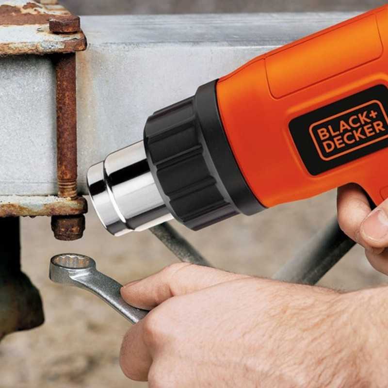 Pistola de Calor 1500 W 540 ºC Black + Decker HG1500-B2_5
