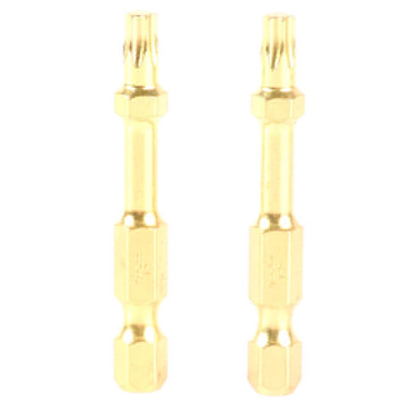 Punta Torx T25 x 50mm 2unid Impact Gold Magnetico_2