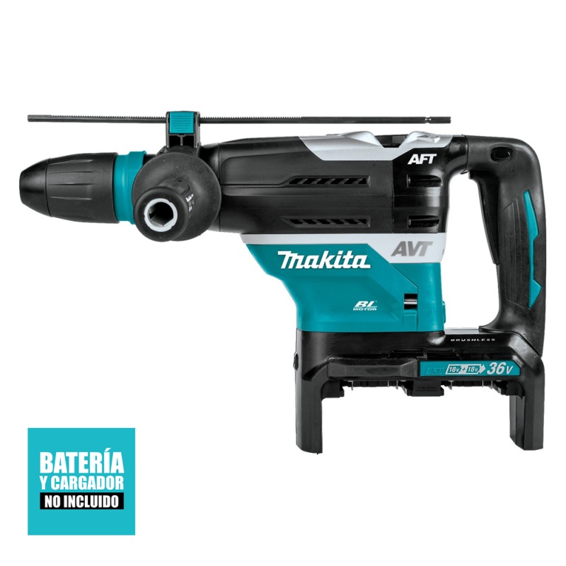 Rotomartillo Sds-Max 36V LXT (18Vx2) BL 8.0J Baretool Makita DHR400ZKN_3
