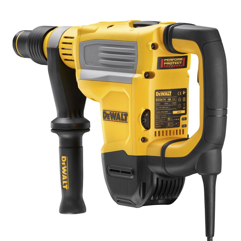 Rotomartillo SDS Max 1350W 10.5J Dewalt D25614K-B2_4