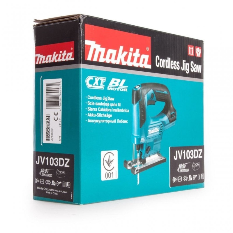 Sierra Caladora 12V 23mm carrera CXT - BL Sin Baterías Makita JV103DZ_2