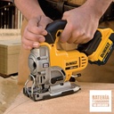 Sierra Caladora 1" 20V V.V. C.C. (Sin Baterias / Sin cargador) Dewalt DCS331B_5