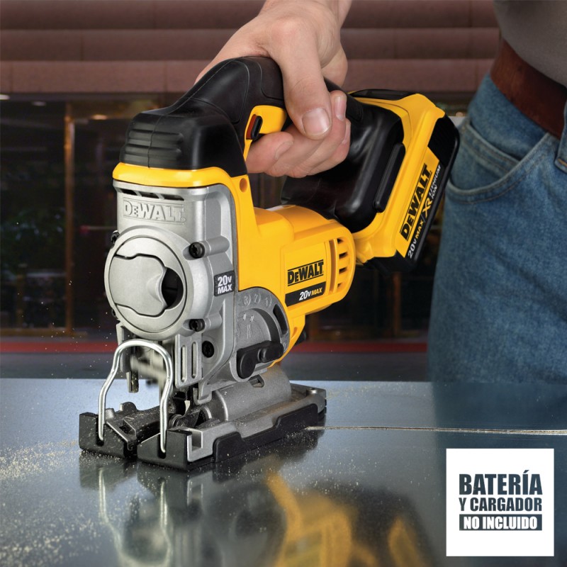 Sierra Caladora 1" 20V V.V. C.C. (Sin Baterias / Sin cargador) Dewalt DCS331B_6