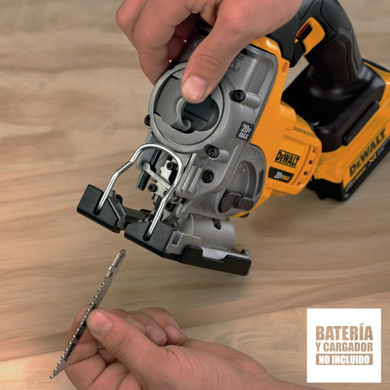 Sierra Caladora 1" 20V V.V. C.C. (Sin Baterias / Sin cargador) Dewalt DCS331B_7