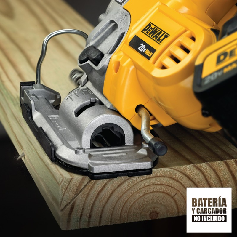 Sierra Caladora 1" 20V V.V. C.C. (Sin Baterias / Sin cargador) Dewalt DCS331B_8