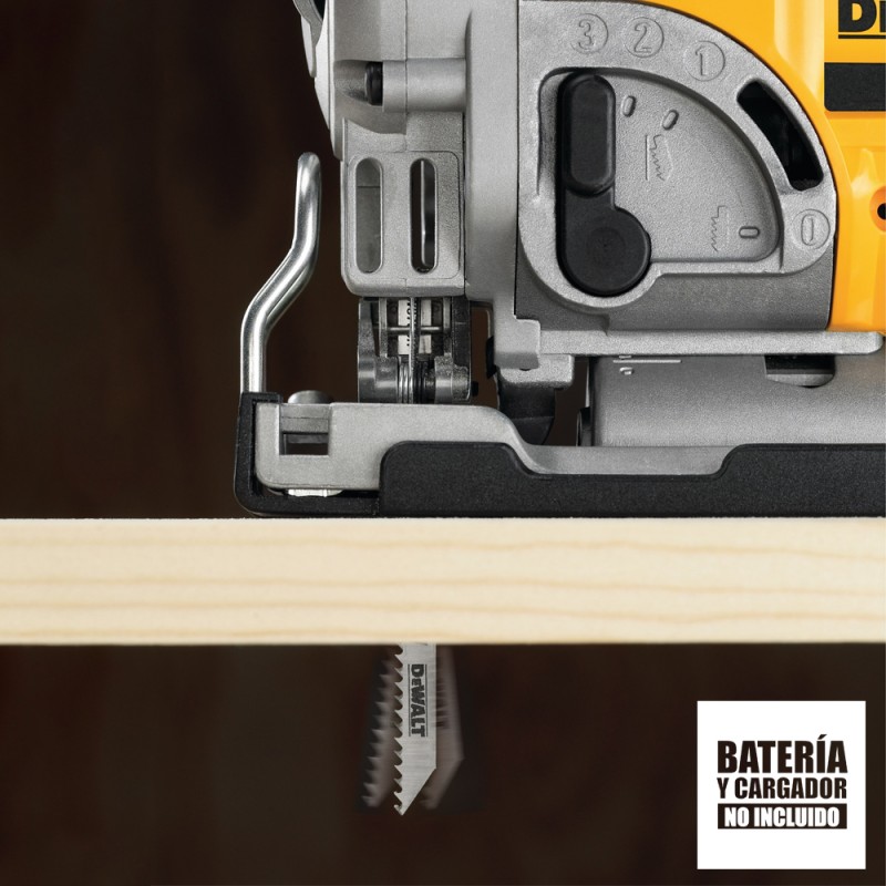 Sierra Caladora 1" 20V V.V. C.C. (Sin Baterias / Sin cargador) Dewalt DCS331B_9