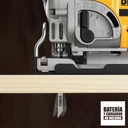 Sierra Caladora 1" 20V V.V. C.C. (Sin Baterias / Sin cargador) Dewalt DCS331B_9