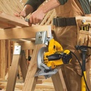 Sierra Circular 7 1/4" (184mm) 1800W Corte en 90° 65mm Dewalt DWE575K-B2C_14