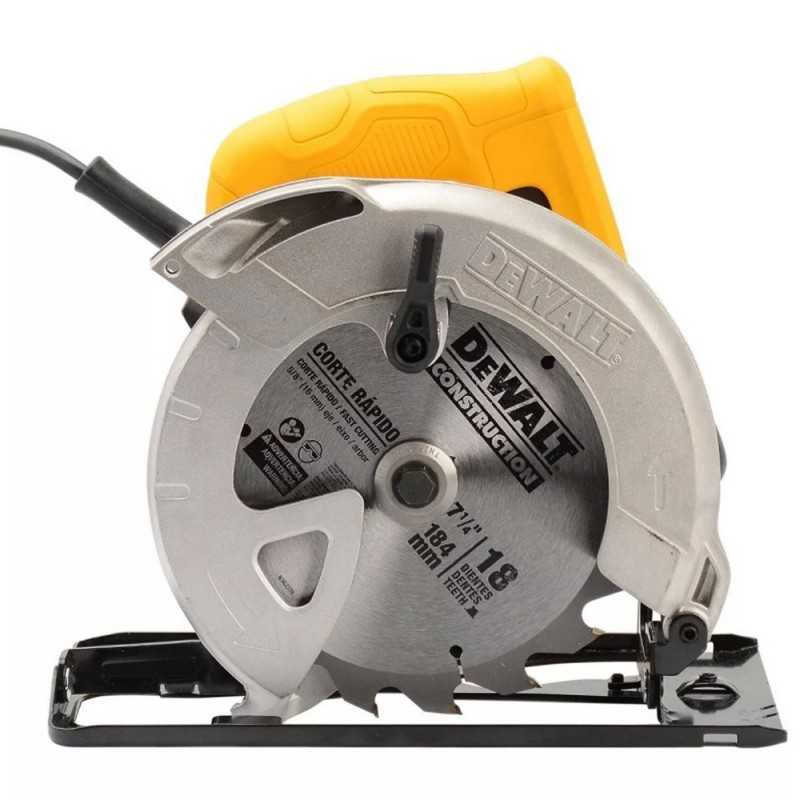 Sierra Circular 7-1/4" (184mm) 1400W Corte en 90° 65mm Dewalt DWE560-B2_2