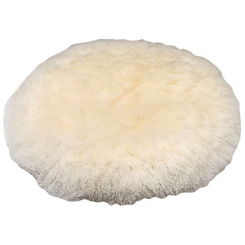 Bonete de lana con velcro 4" para Pulidoras_2