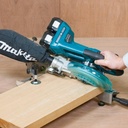 Sierra Ingleteadora Telescópica 7 1/2" 18Vx2 36V/Cap Corte 52x300mm/Bl-Lxt/2x5.0Ah DLS714PM2 Makita