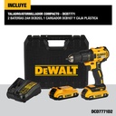 Taladro Atornillador 1/2" 20V XR Inc 2 Bat y Carg Dewalt DCD7771D2-B2_9