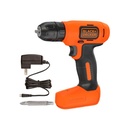 Taladro Atornillador 3/8" 8V 8Nm 1 Bat 1.5 Ah Black + Decker LD008-B2C_3