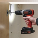 Taladro Atornillador 3/8" 20V 37Nm 1 Bat 1.5 Ah Black + Decker BCD702C1-B2_7