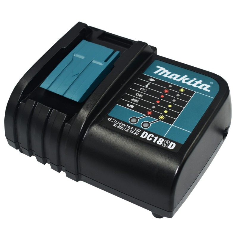 Taladro Percutor 1/2" 18V LXT BL 40Nm 2 Bat 1.5 Ah Makita DHP487YX2B_5