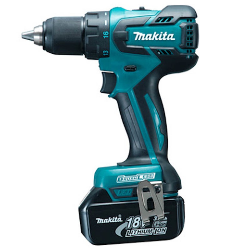 Taladro Percutor 1/2" 18V LXT BL 40Nm 2 Bat 1.5 Ah Makita DHP487SYX2_2