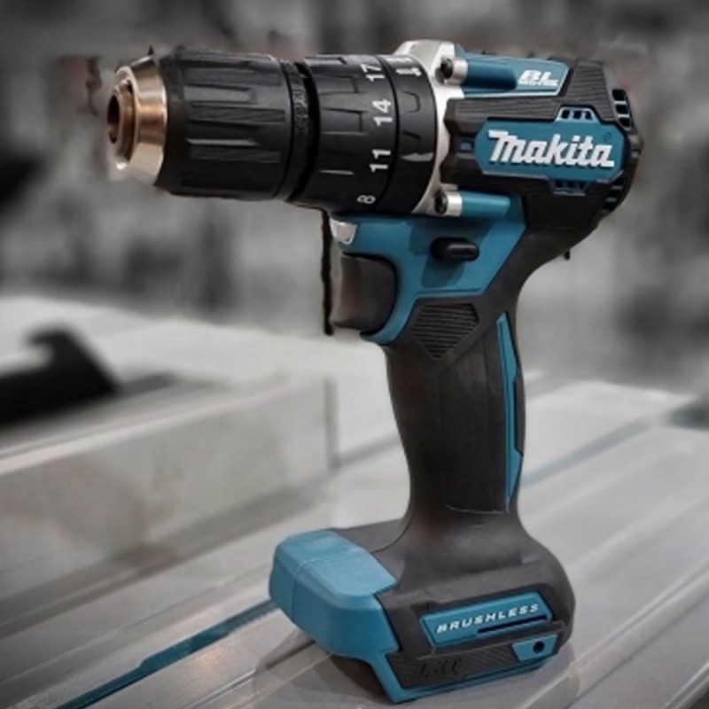 Taladro Percutor 1/2" 18V LXT BL 40Nm 2 Bat 1.5 Ah Makita DHP487SYX2_5