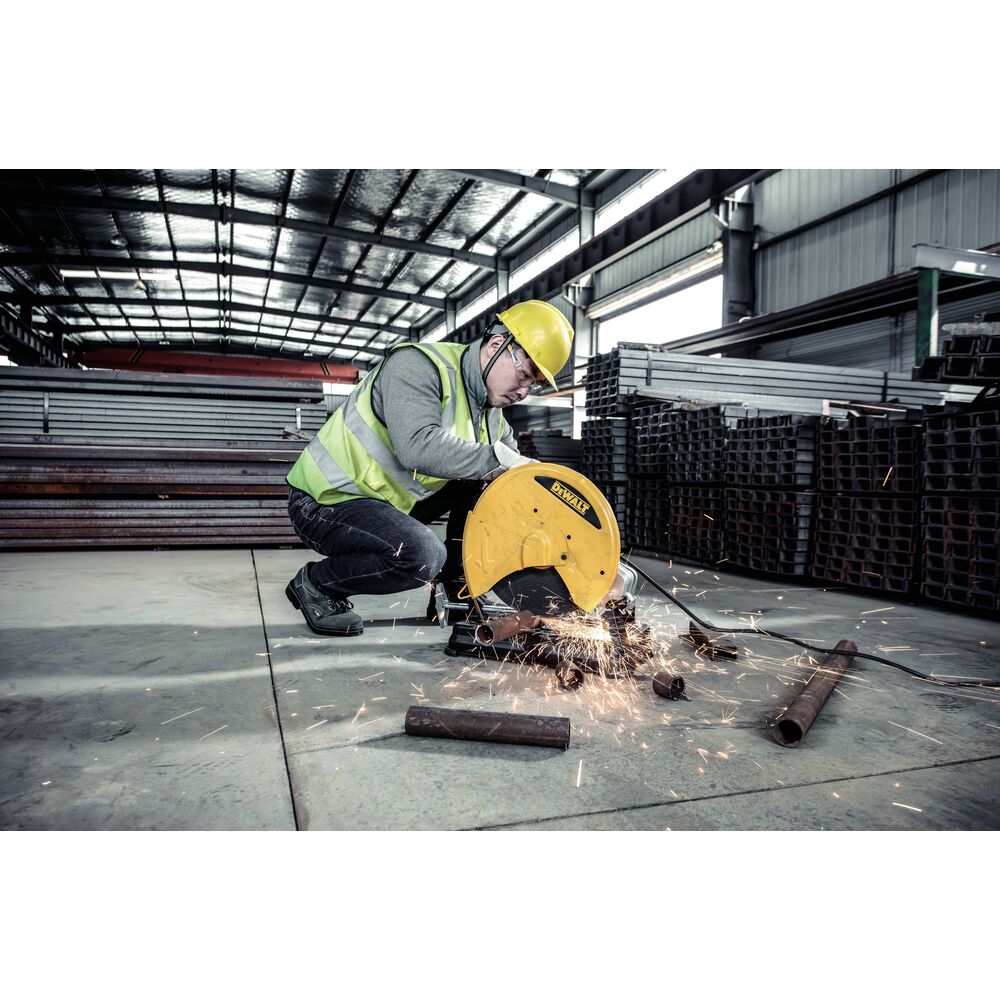 Tronzadora de metal 14" 2300w D28730-K4 + 5 discos Dewalt