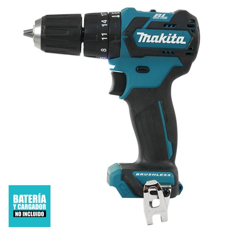Taladro Percutor 3/8' 12V CXT BL 32Nm Baretool Makita HP332DZ_3