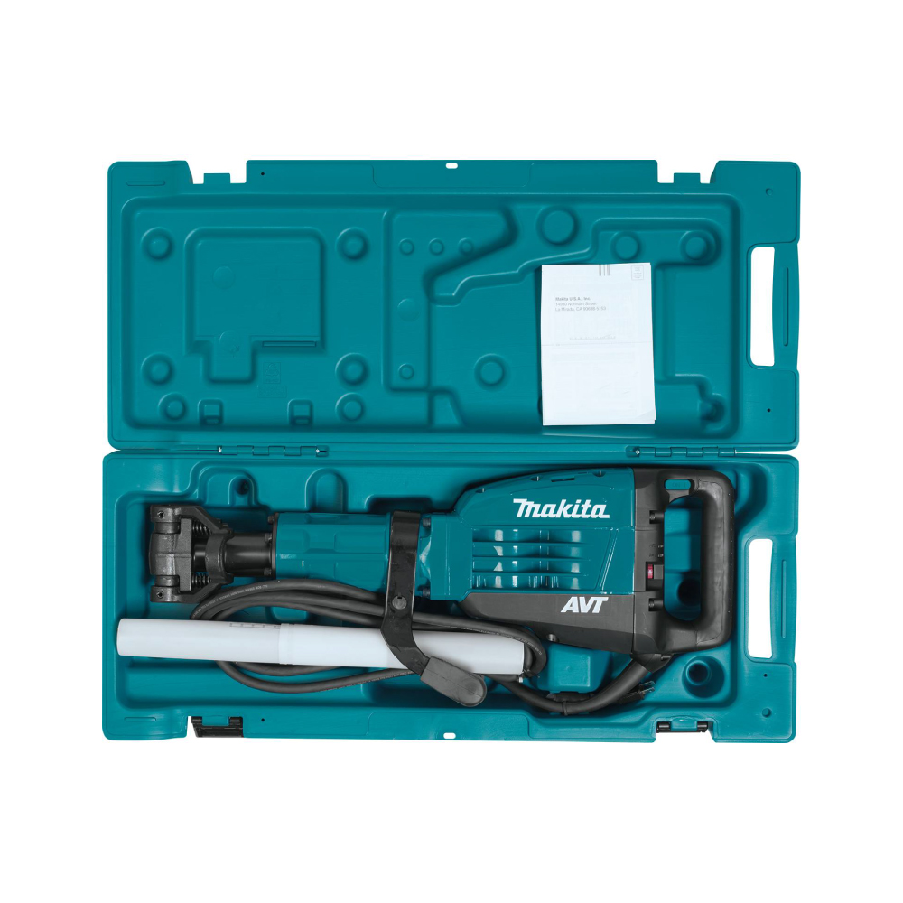 Martillo Demoledor Hexágonal 1510W + Maletín plástico HM1317C Makita