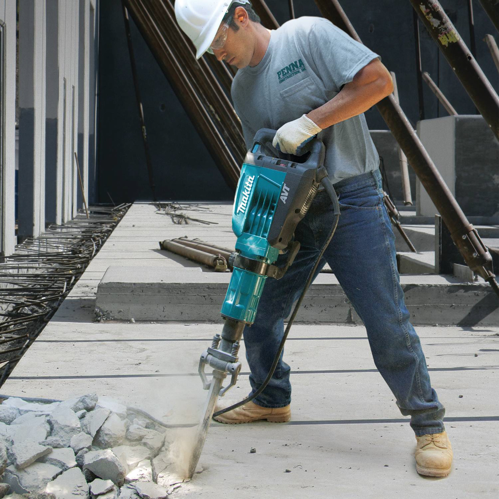 Martillo Demoledor Hexágonal 1510W + Maletín plástico HM1317C Makita