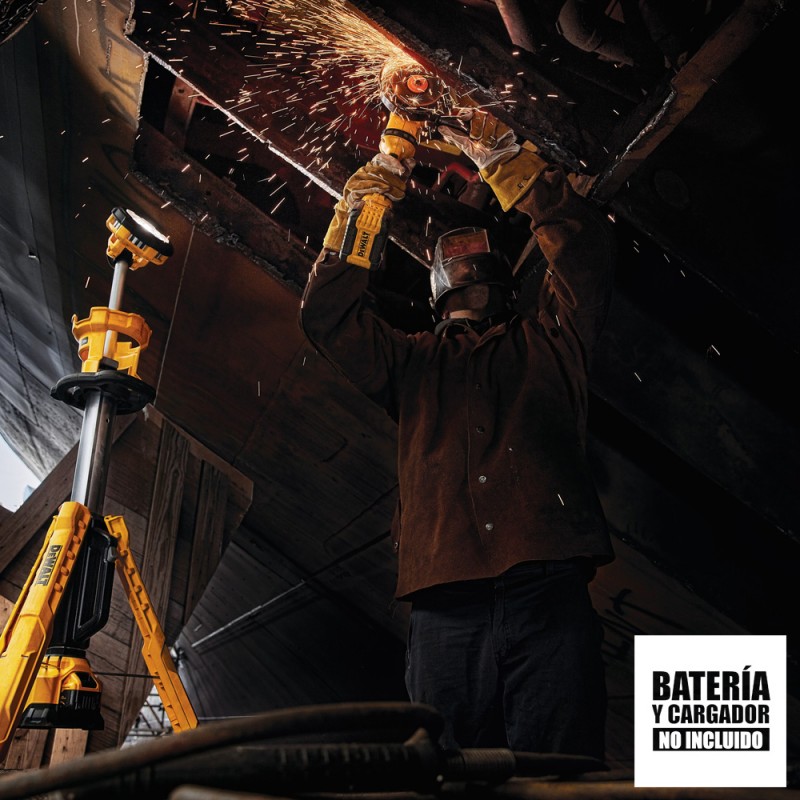 Linterna Trabajo Led 20 V 3000 Lm (Sin Baterias/Sin cargador) Dewalt DCL079B_8