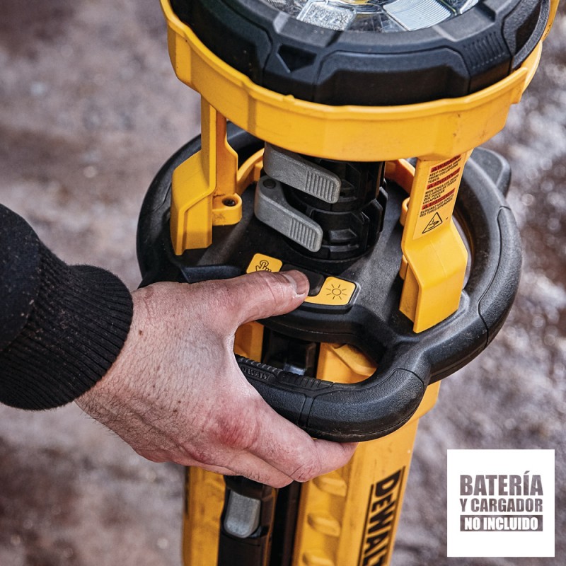 Linterna Trabajo Led 20 V 3000 Lm (Sin Baterias/Sin cargador) Dewalt DCL079B_11