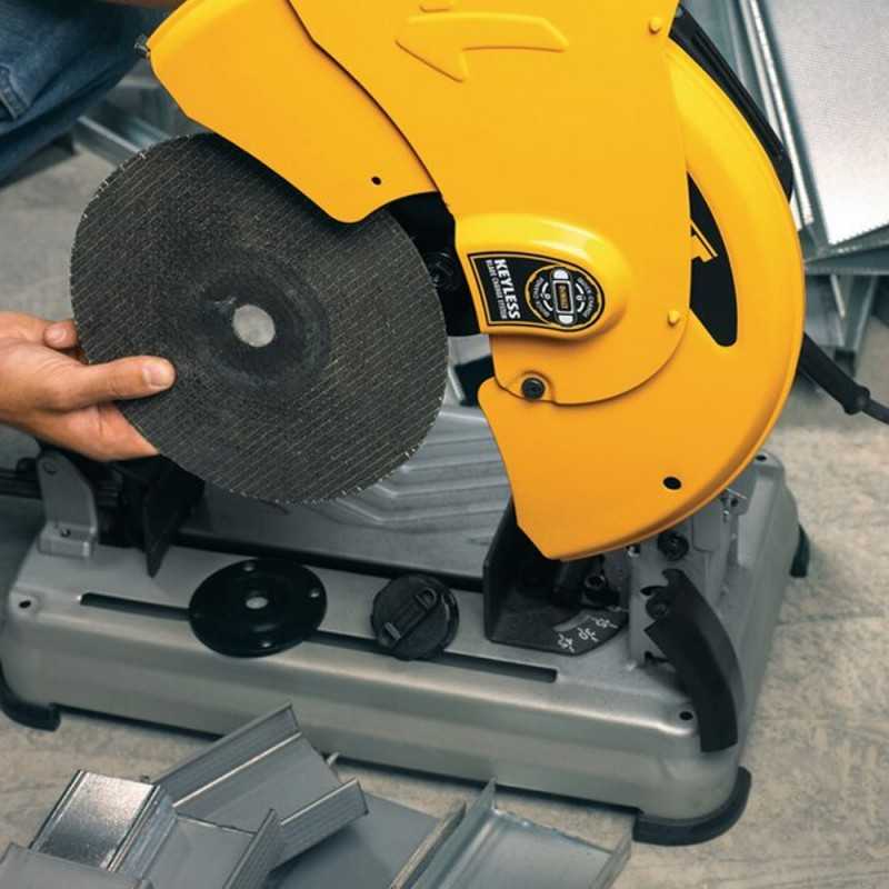 Tronzadora de Metales 14" 2200W C.C. Dewalt D28715-QS_7