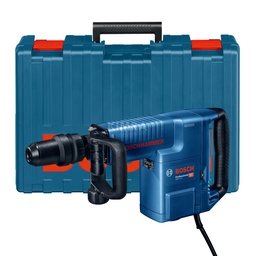 [0611.316.8E1-000] Martillo Demoledor Desquinchador GSH-11E 1500W 16.8J 10.1Kg. + 01 Cincel y Kit Mantenimiento + Maleta Plastica Bosch