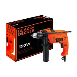 [HD555-B2] Taladro Percutor 1/2" Pro 550W Velocidad Variable Reversa Black & Decker B&D
