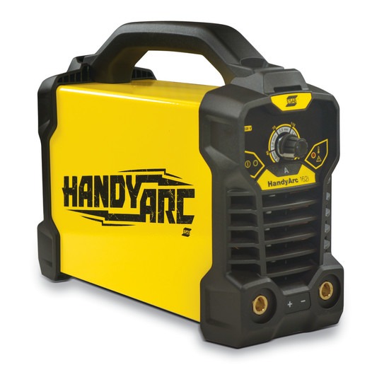 Inversora Handyarc 162 Amp (Inc. Portaelectrodo + Pinza a Tierra) Esab