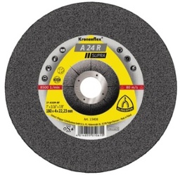 [13413] Disco Abrasivo Desbaste 7" (180 mm) * 9/32" (7mm) - Ks/Supra/A24R/S/Gek/180X7X22,23 Centro Deprimido Klingspor