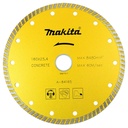 Disco Diamantado Turbo Para Concreto 180 X 25.4 Mm. Makita
