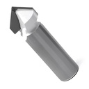 Fresa En V(90Â°), Vas. 1/2" * D. 1/2" * L. Util 1/2" * L. Total 2-1/8" Makita
