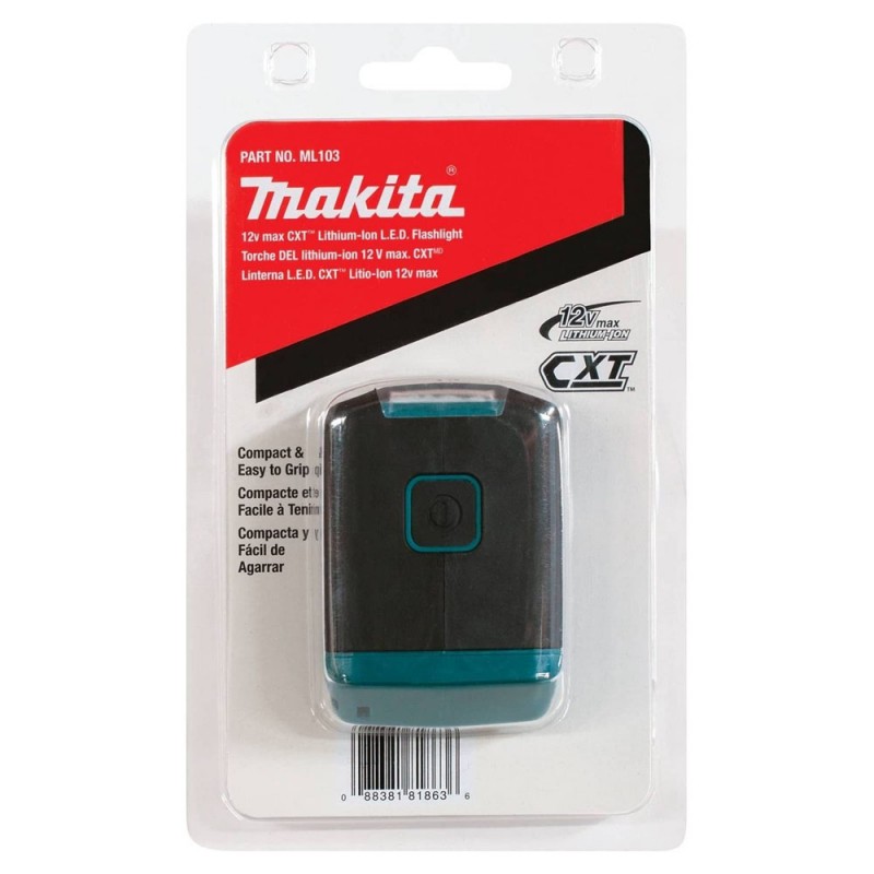 Linterna Led Cxt Inalambrica 12V-Max 100 Lúmenes Compacta Makita