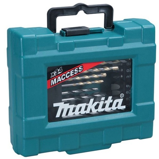 [D-36996] Maleta Accesorios 34 Pcs, Set De Combinacion Makita