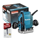 Rebajadora 1/4"-3/8" 900W. 27.000 Rpm. 2.6Kg. + Fresa Recta Makita