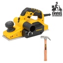 Cepillo de Madera Profesional 750W + 4 Martillos Cabo Madera 20 Oz. Curvo Conico (STHT51371-840) Stanley