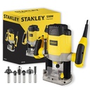 Ruteadora 1/4 1200w 2700 rpm + 6 Fresas Stanley