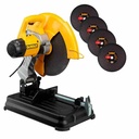 Kit Tronzadora de Metal 14" 2300W D28730-K4 + 5 Discos 14" DW44640 Dewalt