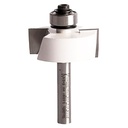 Fresa Vast.1/4" Para Ensambles En "L"3/8"-2F.Con Rodaje.Altura Filo 1/2" Makita