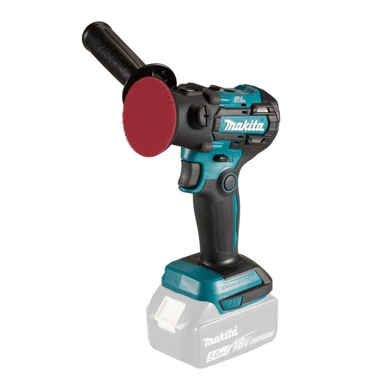Pulidora-Lijadora 18V LXT 2" (50mm) /2 Vel :2800-9500 RPM / BL / Sin baterias Makita