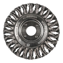 [358311] Disco Grata Cepillo Circular Trenzado BR 600 Z 4-1/2" - 115x14x22,2 Klingspor