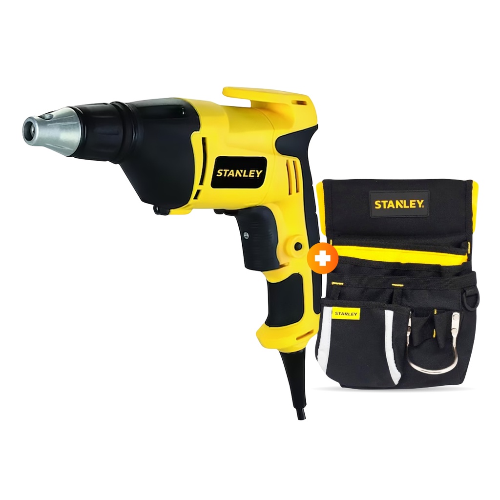 Kit Atornillador 1/4" 520W (STDR5206-B2C) - Bolsa De Herramientas Pequeña 22X33 Cms (STST511324LA)